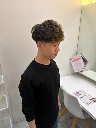 パーマ メンズ 相模大野メンズパーマ 特化　Tumのヘアスタイル