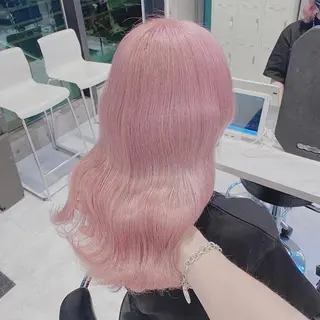 ミディアム カラー ヘアアレンジ メンズ キッズ マツエク・マツパ SALOWIN所属・ハイトーン美容師 MASATOのヘアスタイル