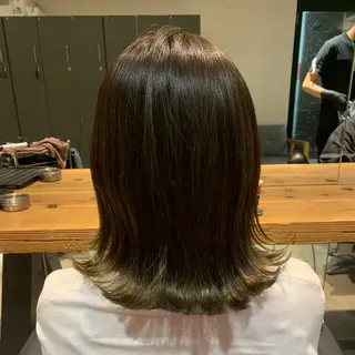 ミディアム カラー director tatsukiのヘアスタイル