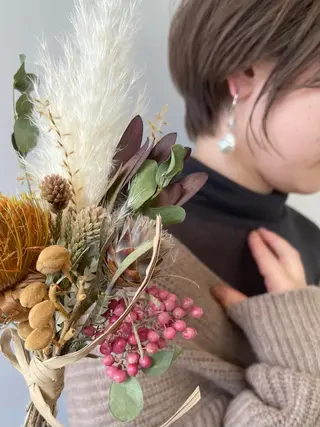 ショート 北谷 安博のヘアスタイル