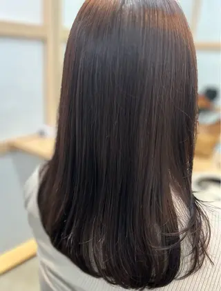 セミロング 金丸 理子のヘアスタイル