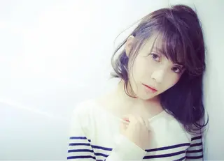 ミディアム カラー 透明感カラー/ブリー チ✨駒場　笙のヘアスタイル