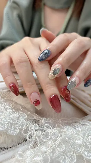 ネイル ネイルサロンD&D所属・劉 丹丹のネイルデザイン