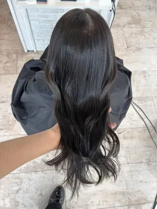 ロング 中坊 琴美のヘアスタイル