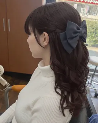 ロング 落合 ちりのヘアスタイル