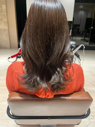 セミロング レイヤー/韓国ヘア /LILICAのヘアスタイル