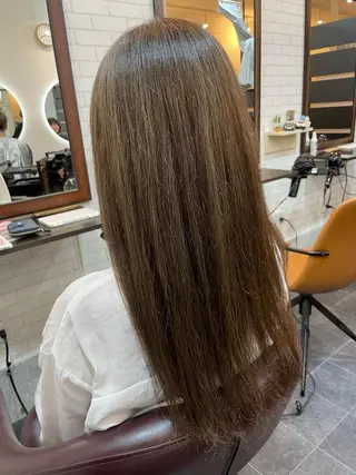 セミロング カラー TELAHAIR 副代表　菊池謙のヘアスタイル