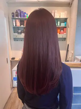 ロング カラー 🫧透ける艶髪🫧/ 🎀yukako🎀のヘアスタイル