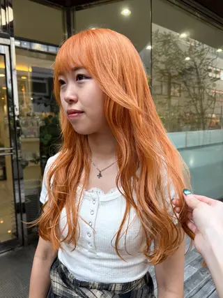 ロング カラー Seeknext // Rukaのヘアスタイル