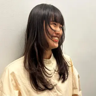 ロング レイヤー/艶カラー /パーマ💚千琴のヘアスタイル