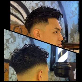 ショート サンアンドマーリーズバーバー所属・サン アンドマーリーズのヘアスタイル