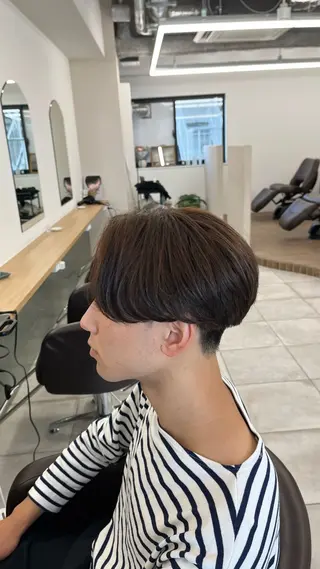 ショート カラー メンズ 🏆メンズヘア特化 🥇代表りんぺーのヘアスタイル