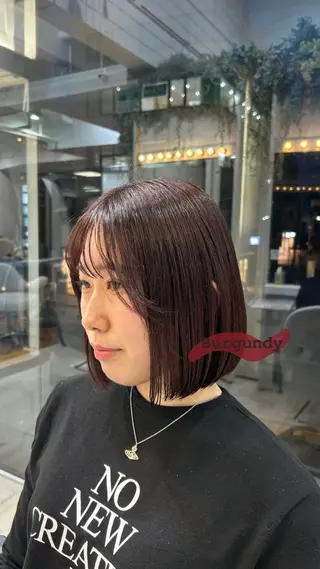 ショート カラー ありむらもえ/ 透明感カラーのヘアスタイル