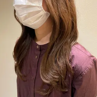 ロング カラー 骨格診断/似合わせ カットあさみななこのヘアスタイル