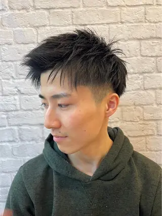 ショート メンズ 💈メンズカット 💈加仲凌也のヘアスタイル