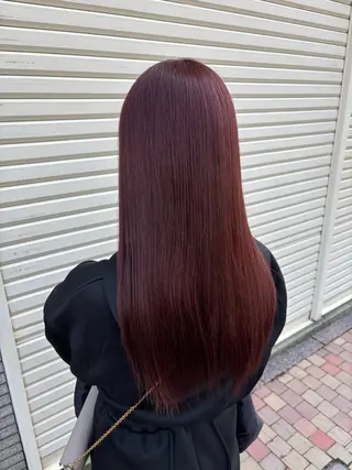 ロング カラー 🍀あんず Nosh/博多のヘアスタイル