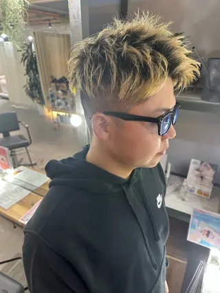 ショート メンズ 溜 一太のヘアスタイル