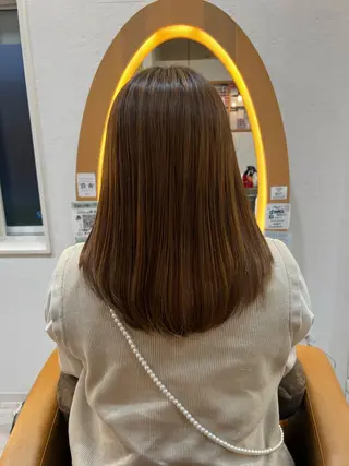 セミロング adorableけやき通り店所属・adorable 小西彩里のヘアスタイル