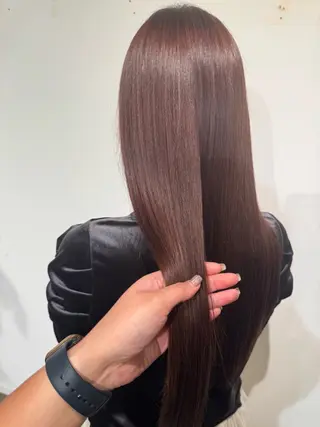 ロング miyu/ハイライト ブリーチモデル募集中のヘアスタイル