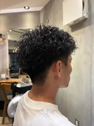 パーマ メンズ レイヤー/和真 /メンズ新宿のヘアスタイル