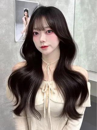 ロング カラー MAEUL NAGOYA所属・⛓ワンホンレイヤー 🥀🖤/あいりのヘアスタイル