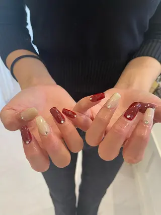 ネイル 束感まつ毛/ネイル/ LED♥KIRARAのマツエク・マツパデザイン