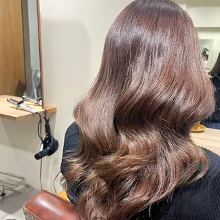 ロング カラー 🦮shiori アイドルオタク🦮のヘアスタイル