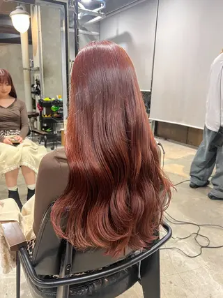 ロング カラー ヘアアレンジ 透明感/艶髪矯正 🪐takushiのヘアスタイル