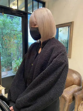 ロング カラー belle   表参道　terrace所属・抜きっぱなしブロンド /ハイトーン/カナタのヘアスタイル