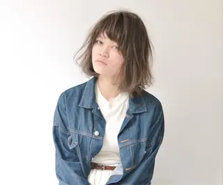 ミディアム 美髪の錬金術師 チダ ヨシヒロのヘアスタイル