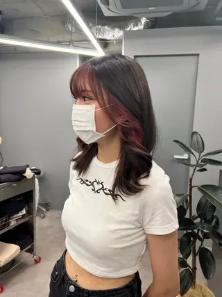 ロング カラー 🦄🦄🦄ＳＨＵ 🦄🦄🦄のヘアスタイル