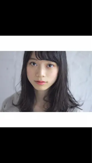 ミディアム カラー 嶋佐 昌大 シマサマオのヘアスタイル