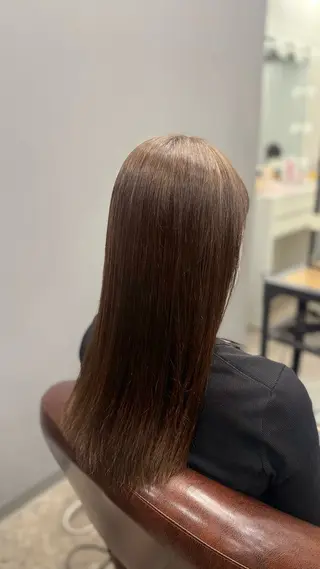 セミロング カラー misaki 🍒のヘアスタイル