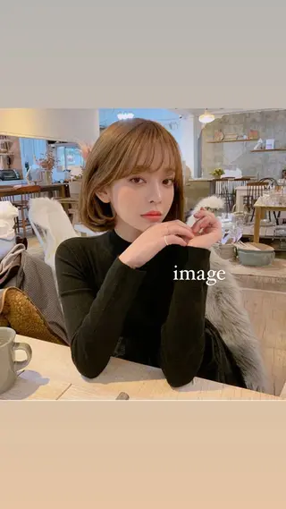 ショート ♡レイヤー/ボブ 透明感/うらら♡のヘアスタイル