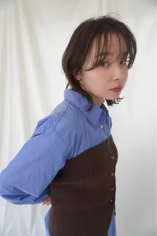 ミディアム putri店長 和田鈴采のヘアスタイル