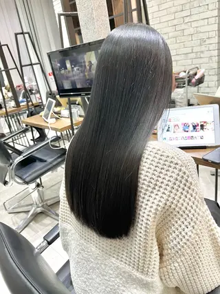 ロング カラー 🌈透明感カラー 韓 国ヘアこうたろうのヘアスタイル