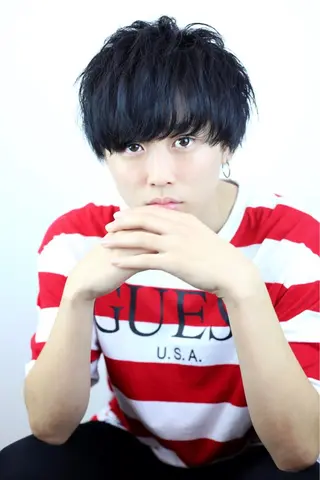 ショート パーマ メンズ skin所属・中村 梨沙のマツエク・マツパデザイン