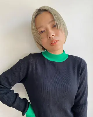 ショート カラー Hayashi Shioriのヘアスタイル