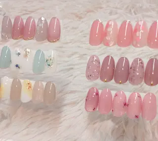 ネイル 會田 瑠衣のネイルデザイン