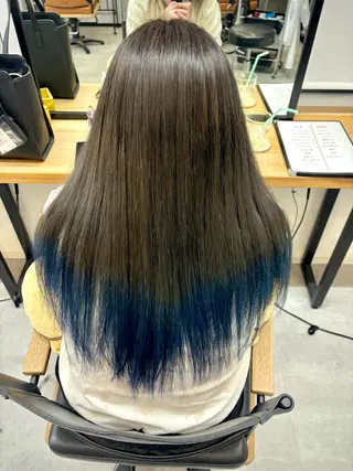 ロング カラー 樋口 江理香のヘアスタイル