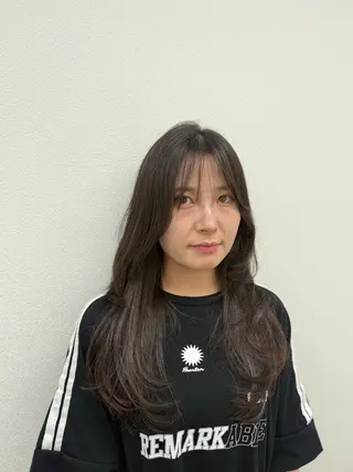 ロング カラー 海外girl/ハイト ーン/riko🫧のヘアスタイル