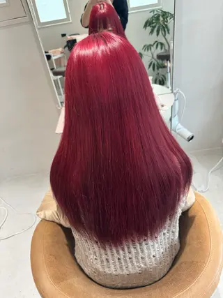 ロング カラー 花見 亜沙美のヘアスタイル