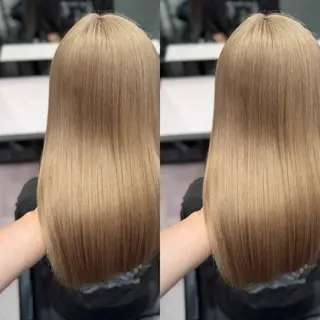 ミディアム 🌟透明感カラー 🌟松岡勇輝のヘアスタイル