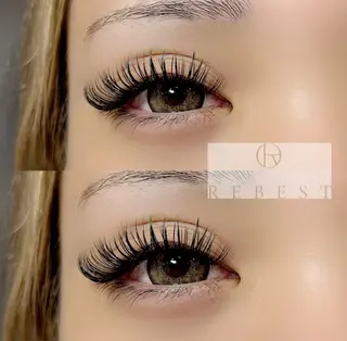 マツエク・マツパ yuuka REBEST心斎橋のマツエク・マツパデザイン