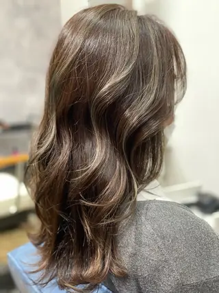 ロング カラー Snaly カラー特化ページのヘアスタイル