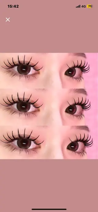 マツエク・マツパ BAMBI所属・BAMBI 🩷KAWAIのマツエク・マツパデザイン