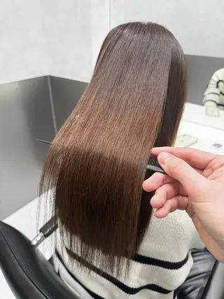 ロング 美髪職人あお🦕 髪質改善｜原宿のヘアスタイル