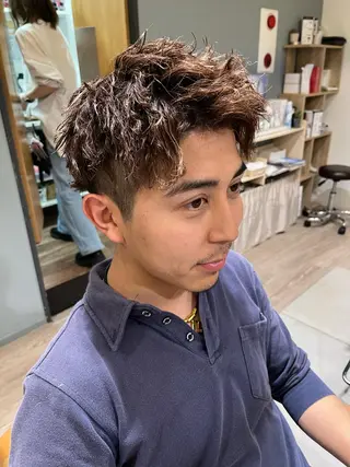 メンズ tata所属・メンズカット/ 外国人風/小嶺佑介のヘアスタイル