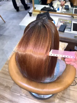 ミディアム 🔆大宮/韓国ヘア 髪質改善/らいあ🔆のヘアスタイル