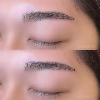 マツエク・マツパ アイブロウ manami ❤︎のマツエク・マツパデザイン